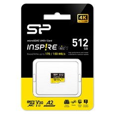 Silicon Power 廣穎電通 高速4k UHS-I U3 A2高速讀寫記憶卡 空拍機/Gopro專用, 1個, 512GB