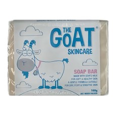 THE GoAT SKINCARE 澳洲頂級山羊奶溫和保濕修護皂, 100g, 適合乾燥、發癢和敏感肌膚, 3個