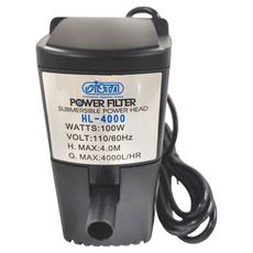 ISTA 伊士達 沉水過濾馬達 4000L/H HL-4000, 100W, 1個
