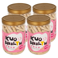 郭老師寶寶米餅 台灣純糙米 非油炸 零添加 無負擔, 紅藜麥, 50g, 4罐