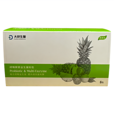 大研生醫 順暢酵素益生菌 6包, 3g, 1盒