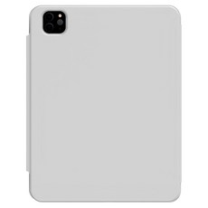 Baseus 倍思 簡尚 Y型 三折保護套, 淺灰色, 1個