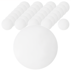 圓形烘焙紙 無孔 - 烤箱烘焙必備 食品級材質 圓形烤盤適用, 19cm, 100張