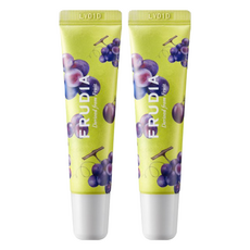 FRUDIA 確認過嘴唇 蜂蜜葡萄親唇精華, 含葡萄果汁、蜂王乳、水果籽油, 帶有清爽的葡萄香氣, 蜂蜜葡萄, 10g, 10ml, 2條