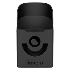 lionelo 360度二合一推車手機飲料架 OVE 加大型, 黑色, 1個