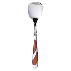 SALUS 佐藤金屬 不鏽鋼鑲木冰淇淋匙 130 x 26mm, 不適用, 1支