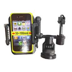 Hypersonic 車內冷氣口手機架 50-100mm, 黑色, 1個