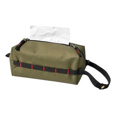 捷華 戶外衛生紙收納包 側邊掛帶 金屬扣環 防潑水, 軍綠色, 1個