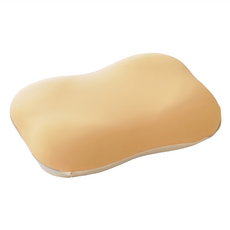 BUHO 布歐 凍凍涼感生物基零壓記憶枕, 黃色, 1個