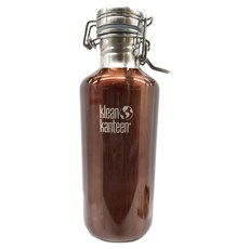 klean kanteen 經典可利鋼瓶 快扣密封蓋系列, 黑麥棕, 1182ml, 1個