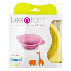 Lexnfant 雙耳餵食碗 16 x 13 x 3.8cm, 黃色, 1個