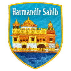 A-ONE 匯旺 印度 哈爾曼迪爾 地標造型刺繡, 7.5 x 6 CM, 彩色, 1個