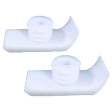 感恩使者 助行器用雪橇型滑行腳套(內塞式)PP材質 減少刮傷室內地板與推行阻力, 2個