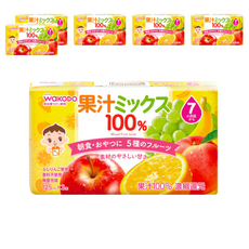 WAKODO 和光堂 綜合果汁 7個月以上 3入, 375ml, 6組