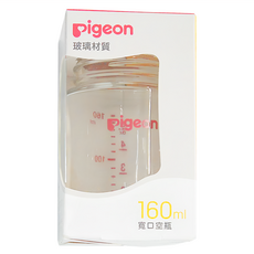 pigeon 貝親 WN3 玻璃空瓶, 160ml, 1個