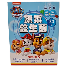 FAIR BABY 法兒貝 蔬菜益生菌, 30包, 3g, 1盒