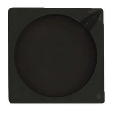 方型硯池, 10.5 x 10.5cm, 1個