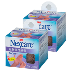 3M Nexcare 1582CP 自黏彈性繃帶, 1捲, 2盒