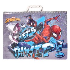MARVEL 漫威 SPIDER-MAN 蜘蛛人 手提易撕素描本 137磅 MPSK150-1 灰色 20張, 9K, 1本