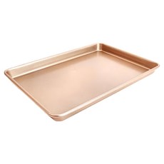 CHEFMADE 學廚 香檳金不沾淺款長方盤 13吋, 1個