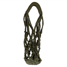 韓版手工編織咖啡杯提繩, ARMY軍綠, 1個