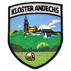 A-ONE 匯旺 地標造型刺繡 NO118,德國 安德希斯修道院, 7.5 x 6 cm, 台灣製, 1個