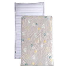 韓國 Juhodeco 兒童抗敏防蟎睡袋 - 花朵小兔, 被子 115 x 75cm, 枕芯 65 x 26cm, 睡墊 145 x 70cm, 收納袋 35 x 70 x 14cm