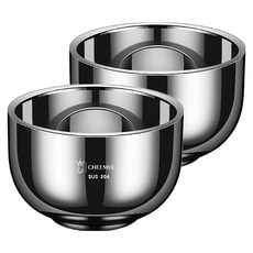 瑞典廚房 304不鏽鋼茶杯/家用戶外防摔茶杯 大, 2個, 銀色