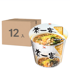統一 來一客 杯麵 京燉肉骨風味 71g, 12入