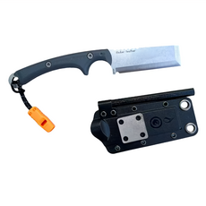 outdoor element Flicker Feathe 多功能小直刀頸刀, VG10鋼, 附刀鞘, 刀刃長2.38吋, OEFLKFK, 1組