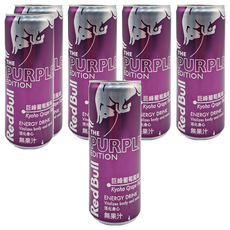 Red Bull 紅牛 巨峰葡萄能量飲 250ml, 6罐
