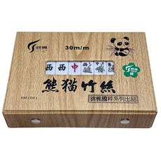 熊貓 竹絲30mm 麻將, BM1001, 1盒