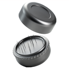 zeroHero 雷霆佈粉針 58mm 槍灰色 咖啡填壓工具, 1個