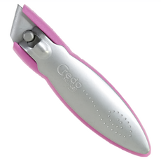 Credo POP鮮彩指甲剪含收集盒 不鏽鋼高碳鋼材質, 顏色隨機, 1個