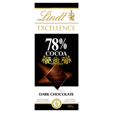 EXCELLENCE 極醇系列 78% 黑巧克力, 100g, 1片