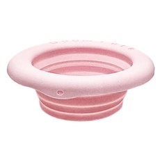 THiRTEEN 拾叁家居 ovni馬卡龍寵物折疊碗 17 x 17 x 6.5cm, 棉花糖粉, 1個