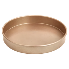 CHEFMADE 學廚 不沾 金色重型碳鋼披薩烤盤, 1個