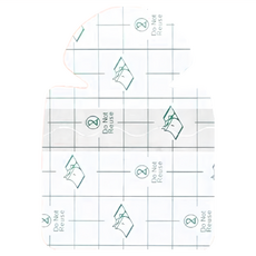 FaSoLa 多功能足跟底部防磨保護貼片 透明款, 20個, 2組, 70 x 97mm