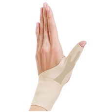 alphax NEW醫護拇指護腕固定帶 左手 膚色, 1個