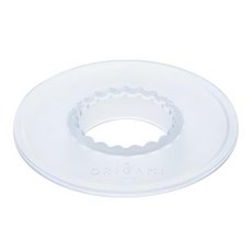 ORIGAMI Coffee AS樹脂 透明濾杯座 120x15mm, 1個