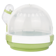 Carno 卡諾 UFO外出籠, 適用於攜帶鼠、倉鼠、松鼠, 19.5cm*16.5cm, 青苔綠, 1個