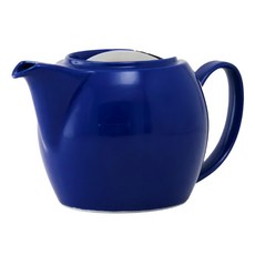 ZERO JAPAN 堆疊壺 藍色 陶瓷 日本製造, 380cc, 1個