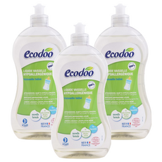 ecodoo 奶瓶專用環保清潔劑, 500ml, 3瓶