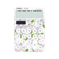 JINHO 京禾 計算機 印花樂聯名款, 海芋 紫色, 1個