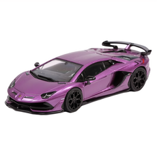 HH 1/64 超跑系列 藍寶堅尼 LAMBORGHINI SVJ (Viola 30th) 紫羅蘭狂牛, 1個