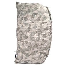 Wildfun 野放 專利可調式功能枕 100%聚酯纖維, 幾何灰, 1個