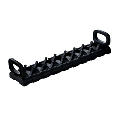 可調節碗盤瀝水收納架 碗架, 7層, 黑色, 1個