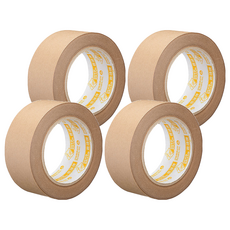 鹿頭牌 牛皮紙膠帶, 4個