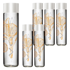 VOSS 芙絲風味氣泡水 柑橘檸檬草, 瓶裝水界的愛馬仕, 無糖零熱量, 375ml, 6瓶