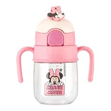 BEDDYBEAR 杯具熊 兒童火箭塑膠學飲杯, 不含BPA, tritan材質, 透光度強, 抗衝擊抗腐蝕, 調皮米妮, 340ml, 1個